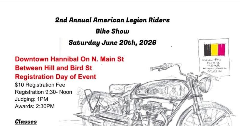2nd Annual American Legion Riders Bike Show