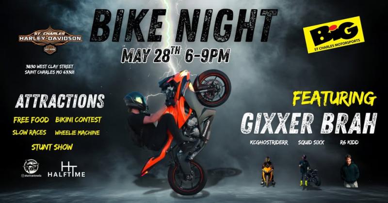 Bike Night Season Opener at Big St. Charles Motorsports