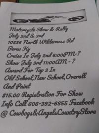 1st Annual Motorcycle Show & Rally