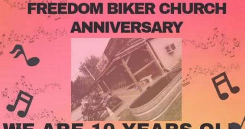 Freedom Biker Church Foothills Birthday Anniversary 