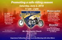 Mt Zion's Biker Blessing