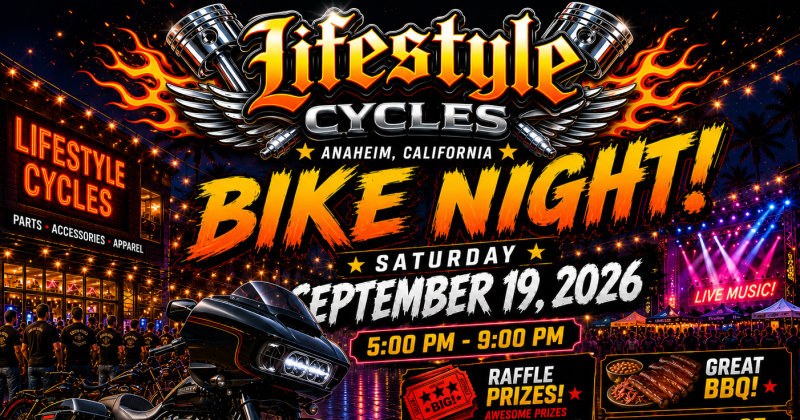 Lifestyle Cycles Bike Night