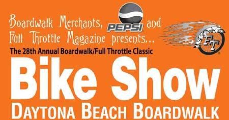 28th Annual Full Throttle Magazine Daytona Beach Boardwalk Bike Show