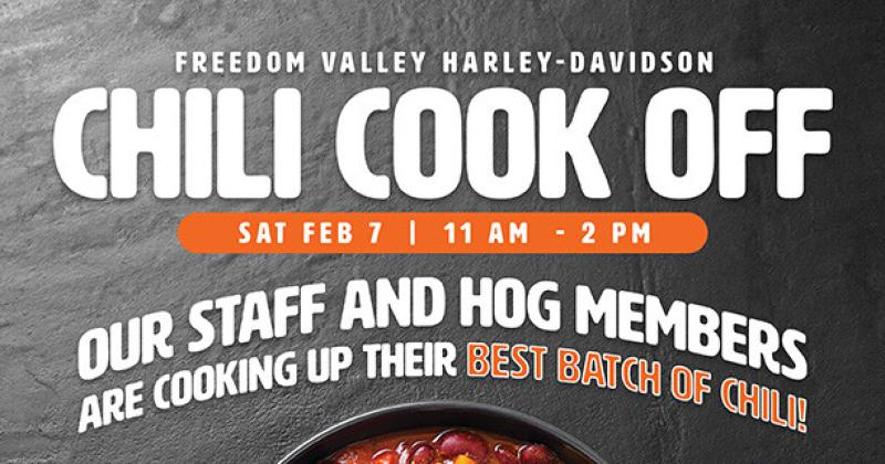Chili Cook-Off at Freedom Valley Harley-Davidson