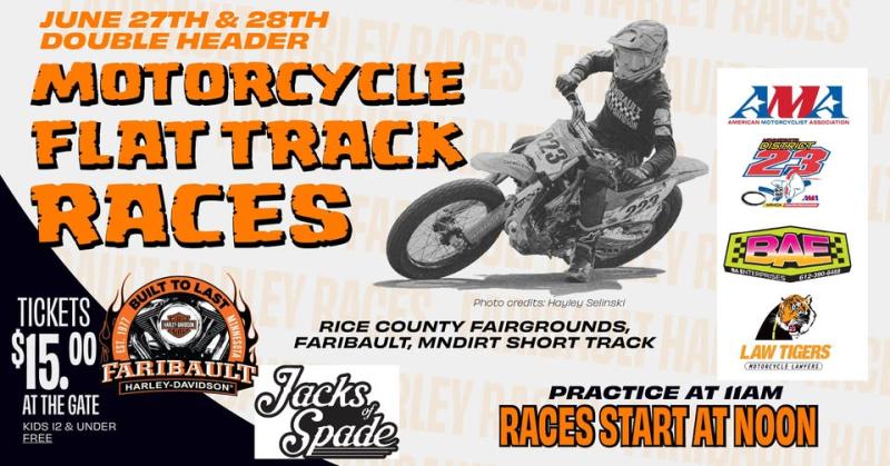 Motorcycle Flat Track Races