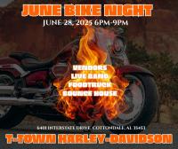 June Bike Night at T-Town HD