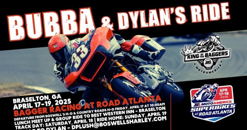 Bubba & Dylan's Ride to Road Atlanta