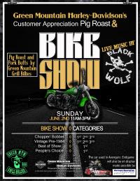 FREE Bike Show, Pig Roast and the Avengers; Endgame Stunt Car!