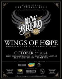 Wings of Hope Motorcycle Rally & Charity Event @ Desert Wind