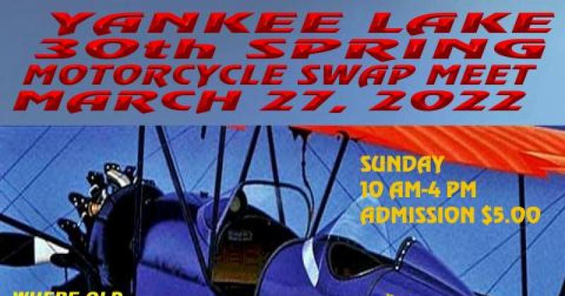 30th Yankee Lake Motorcycle Spring Swap Meet