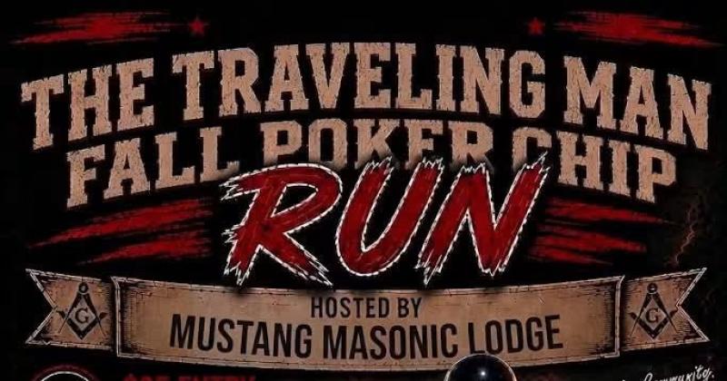 The Traveling Man Fall Poker Chip Run