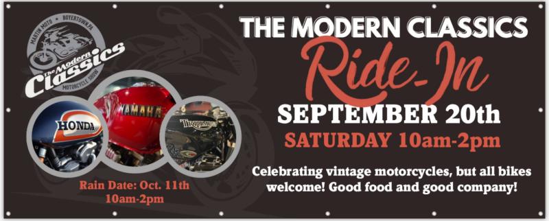 The Modern Classics Ride- In 2025
