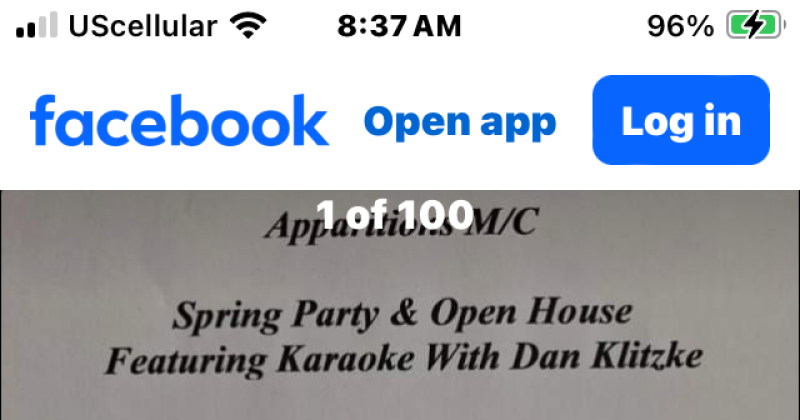 Apparitions MC Spring Party and Open House 