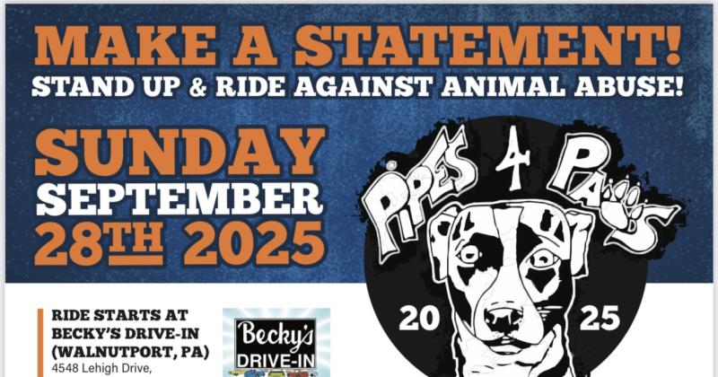 2025 Pipes 4 Paws Charity Motorcycle Ride