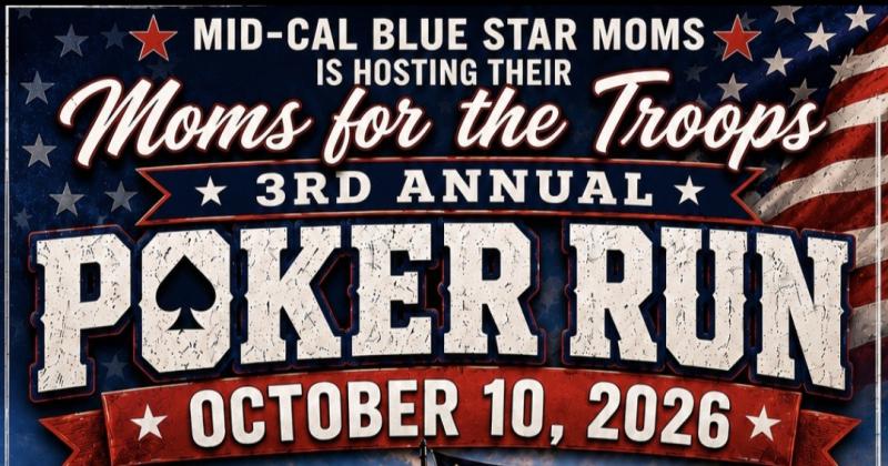 3rd Annual Moms for the Troops Poker Run