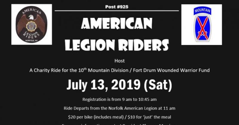 Wounded Warriors Charity Ride
