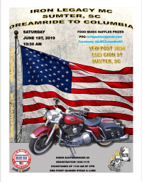 Iron Legacy Columbia-Sumter Dreamride