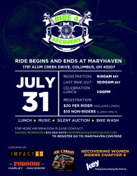 Maryhaven's Ride 4 Recovery