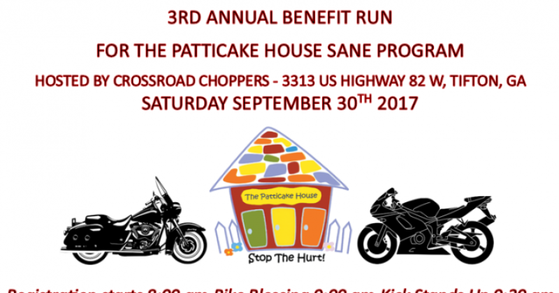 3rd Annual Benefit Run for the Patticake House