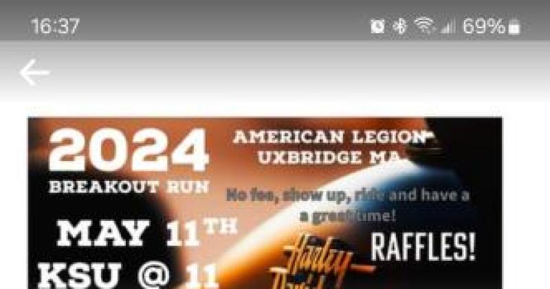 Sons of Blackwater Military Motorcycle Club Breakout Run