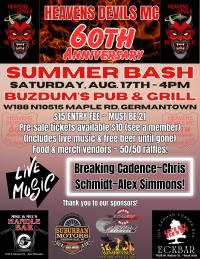 Heavens Devils MC Summer Bash !