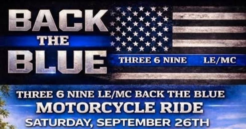Back the Blue Motorcycle Ride