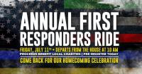 Annual First Responders Ride