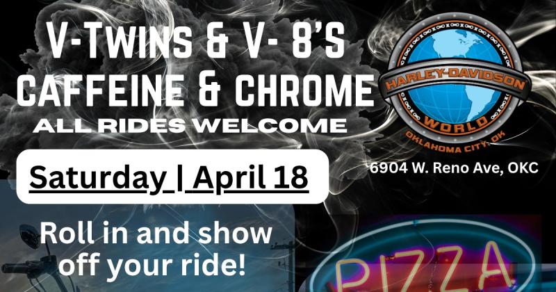V-Twins & V8s: Revved & Ready Pizza
