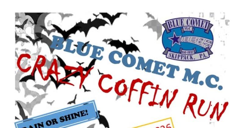 Blue Comet Crazy Coffin Run