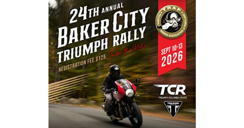 24th Annual Baker City Triumph Rally