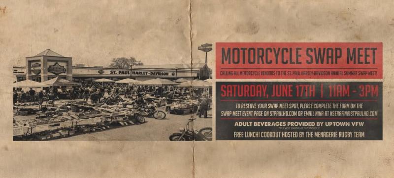 Annual Summer Swap Meet at St. Paul Harley-Davidson