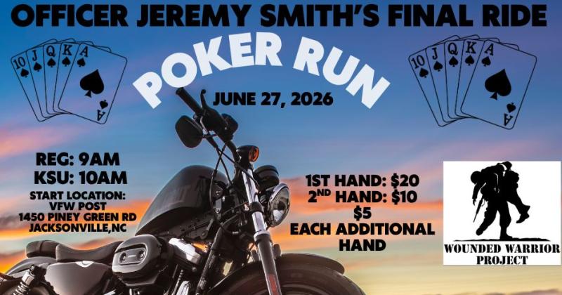 Officer Jerry Smith's Final Ride & Poker Run