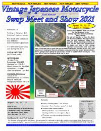 Vintage Japanese Motorcycle Swap Meet & Show