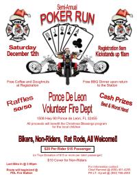 PDL Fire Dept Poker Run