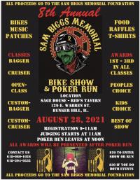 Sam Biggs Memorial Bike Show & Poker Run