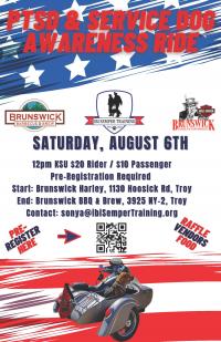 PTSD & Service Dog Awareness Ride