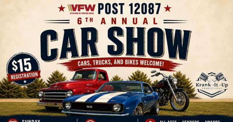 VFW 6th Annual Car, Truck & Bike Show