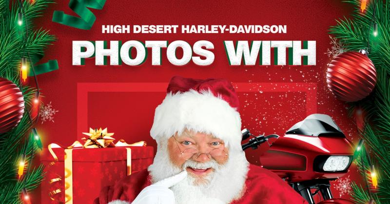 Photos with Santa at High Desert Harley