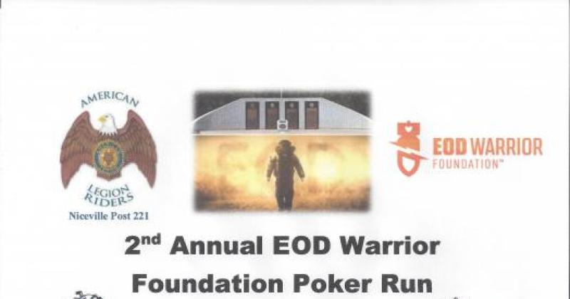 2nd Annual EOD Warrior Foundation Poker Run