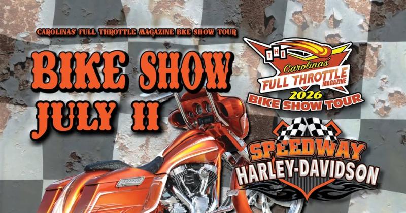 Full Throttle Checkered Flag Bike Show