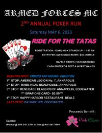 Armed Forces MC annual poker run