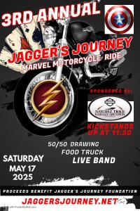 Jagger’s Journey Marvel Motorcycle Ride