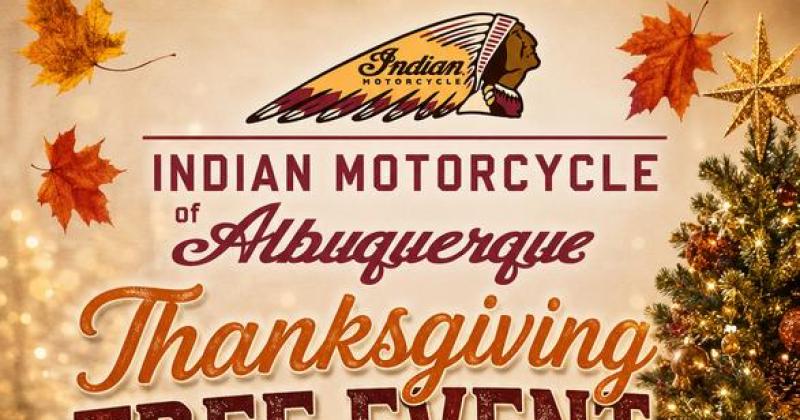 Indian Motorcycle of Albuquerque Thanksgiving Tree Charity Event
