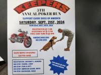 KEEPERS Poker Run for The Guide Dogs of America