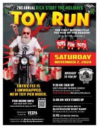 2nd Annual Kick Start The Holiday Toy Run