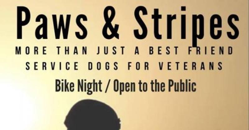Paws and Stripes Bike Night