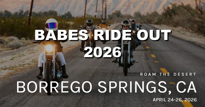 Babes Ride Out Borrego - 2026