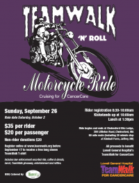 TeamWalk N' Roll Motorcycle Ride