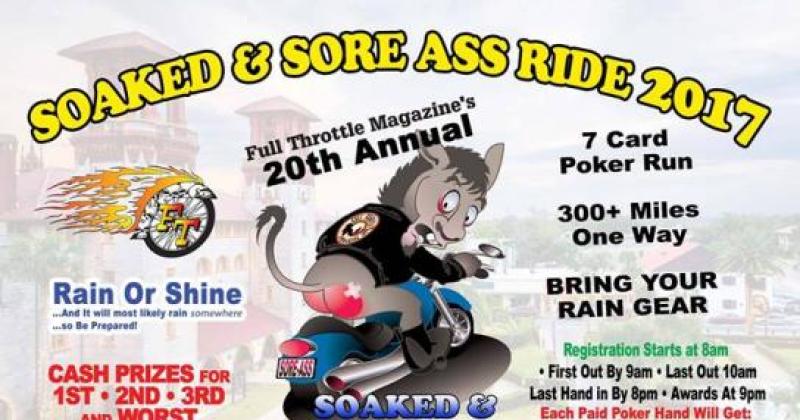 Full Throttle Magazine 20th Annual Soaked and Sore ASS run