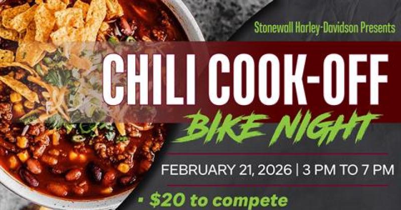 Chili Cook-Off Bike Night at Stonewall Harley-Davidson